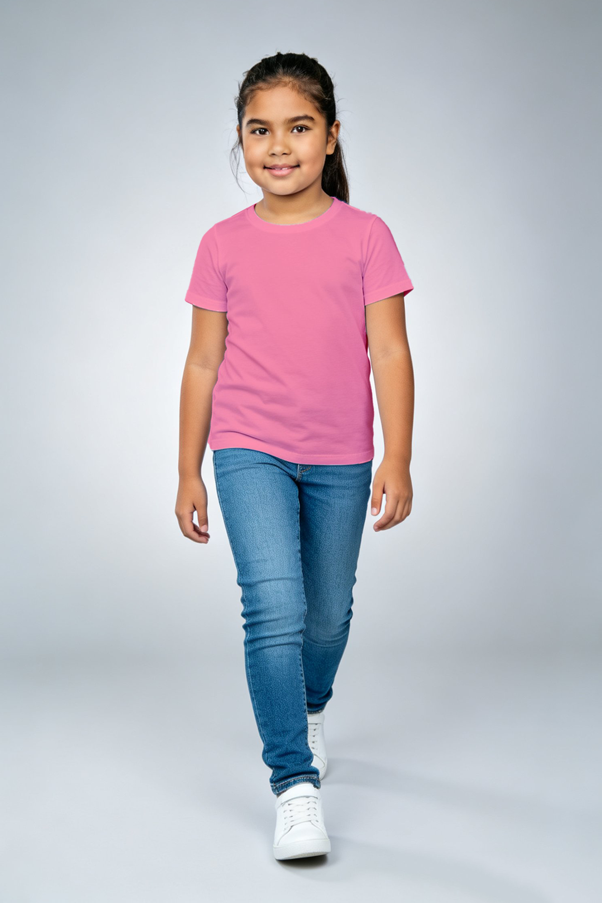 Camiseta Crewneck Niña