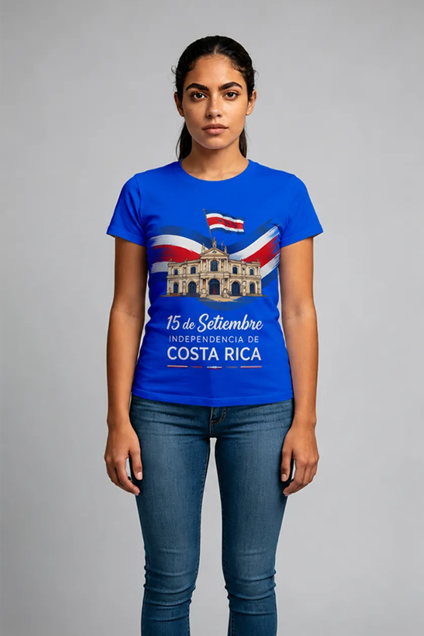 Camiseta "Azul Soberano" - Colección Patria
