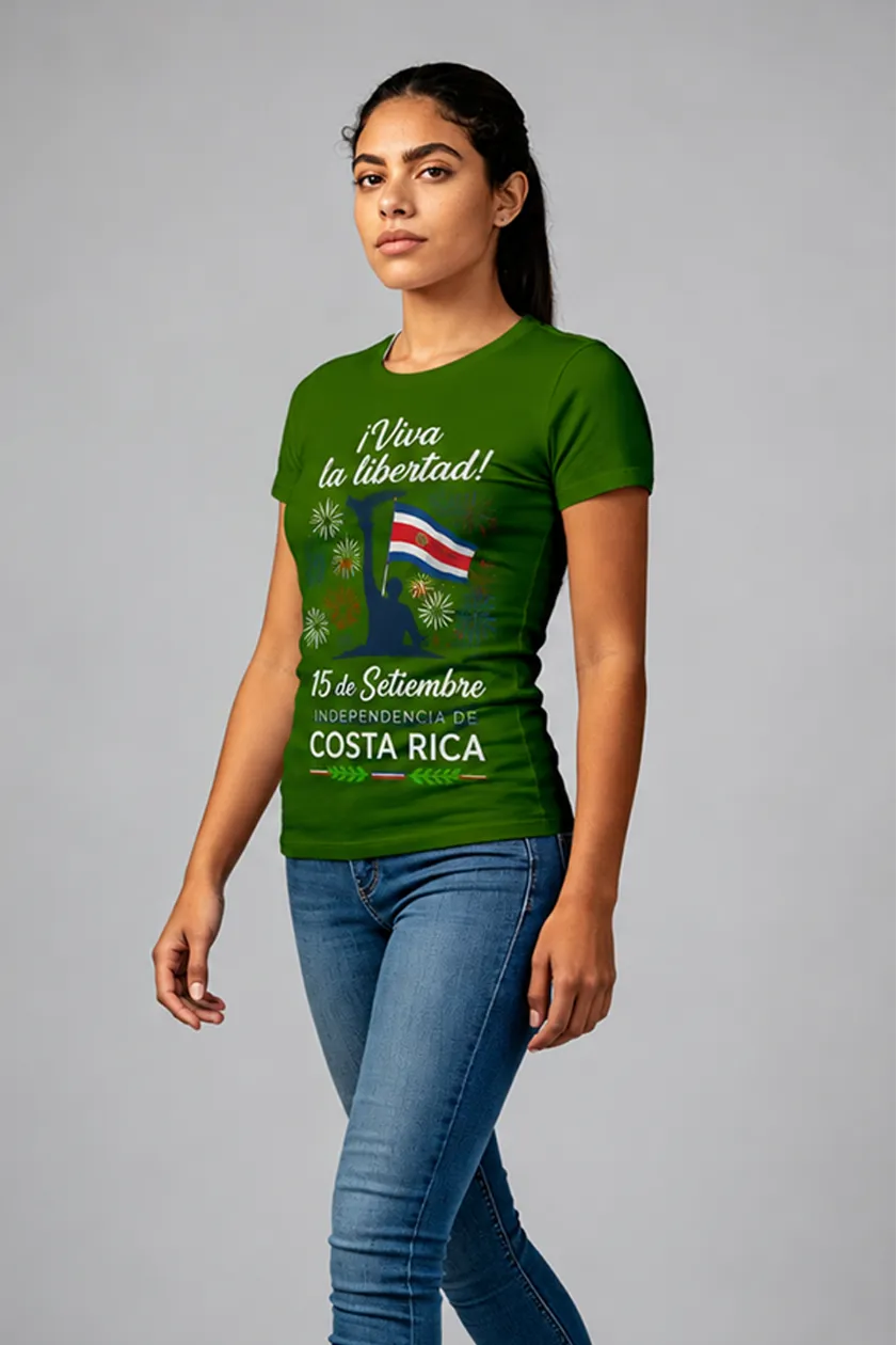 Camiseta "Bosque y Libertad" - Edición Tica