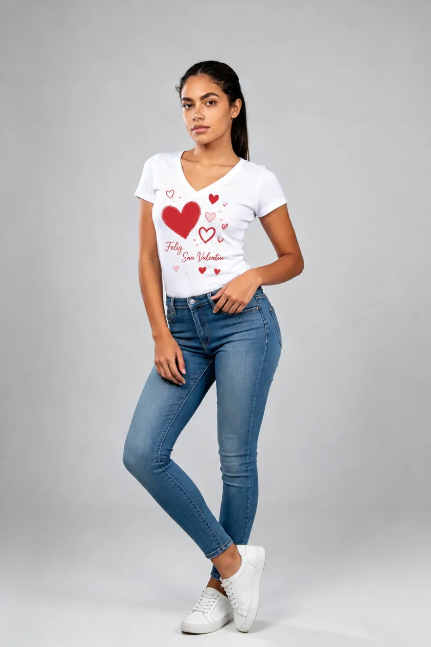 Camiseta "Latidos de Amor" - San Valentín